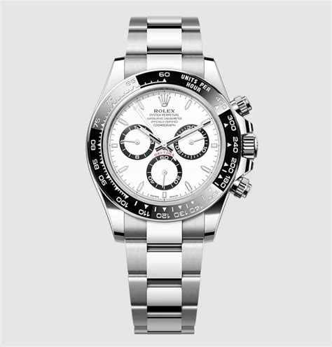 daytona acier fond blanc|rolex daytona prix.